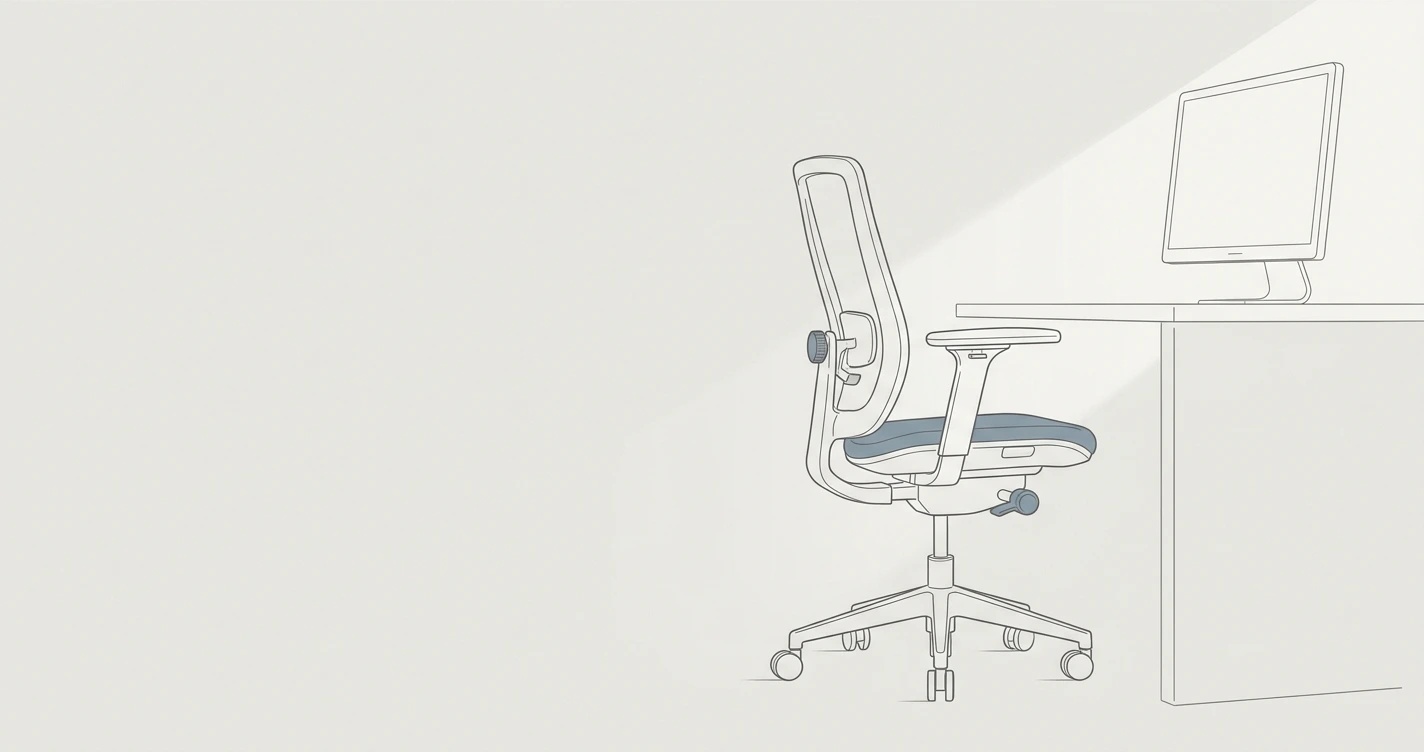 Como ajustar a cadeira de escritório corretamente