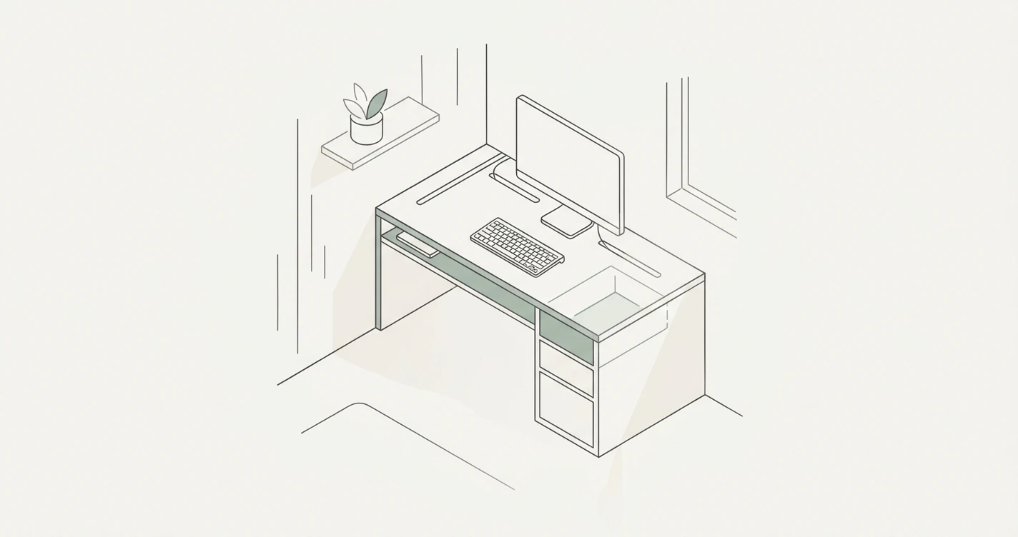 Mesa para home office pequena: ideias e soluções